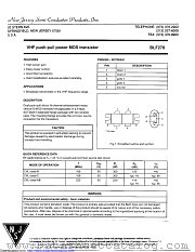 BLF278 datasheet pdf New Jersey Semiconductor