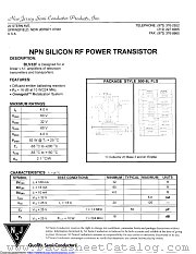 BLV32F datasheet pdf New Jersey Semiconductor