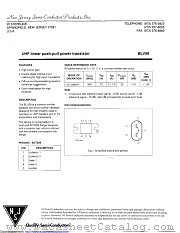 BLV58 datasheet pdf New Jersey Semiconductor