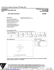 BLW80 datasheet pdf New Jersey Semiconductor