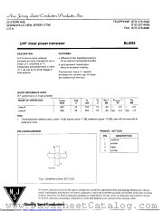 BLW98 datasheet pdf New Jersey Semiconductor