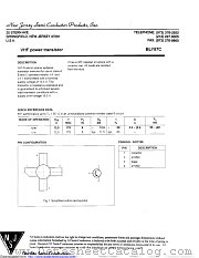 BLY87C datasheet pdf New Jersey Semiconductor