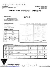 BLY91C datasheet pdf New Jersey Semiconductor