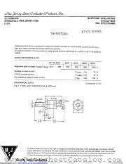 BTY79 datasheet pdf New Jersey Semiconductor