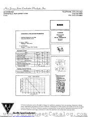 BU500 datasheet pdf New Jersey Semiconductor