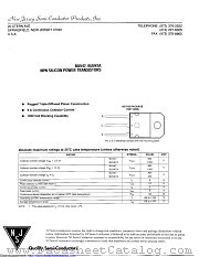 BUV47 datasheet pdf New Jersey Semiconductor