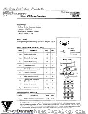 BUY57 datasheet pdf New Jersey Semiconductor