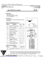 BUY89 datasheet pdf New Jersey Semiconductor