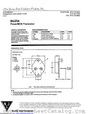 BUZ54 datasheet pdf New Jersey Semiconductor