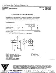 BYV30-300 datasheet pdf New Jersey Semiconductor