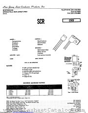 C103 datasheet pdf New Jersey Semiconductor