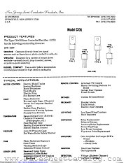 C106D2 datasheet pdf New Jersey Semiconductor