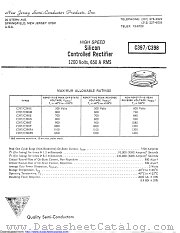 C398S datasheet pdf New Jersey Semiconductor
