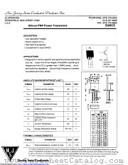 D45C5 datasheet pdf New Jersey Semiconductor