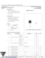 D45C1 datasheet pdf New Jersey Semiconductor