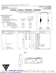 FD300 datasheet pdf New Jersey Semiconductor