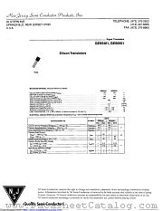 GES5551 datasheet pdf New Jersey Semiconductor