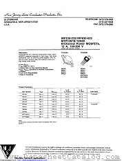 IRF633 datasheet pdf New Jersey Semiconductor