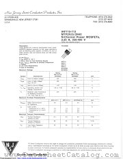 IRF713 datasheet pdf New Jersey Semiconductor