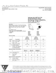 IRF730F1 datasheet pdf New Jersey Semiconductor