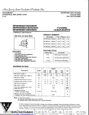 IRF9240 datasheet pdf New Jersey Semiconductor