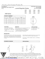 J508 datasheet pdf New Jersey Semiconductor