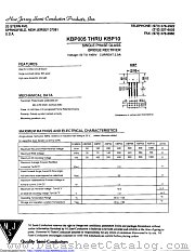 KBP04G datasheet pdf New Jersey Semiconductor