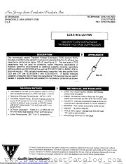 LC8.5 datasheet pdf New Jersey Semiconductor