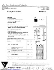 MBR16120 datasheet pdf New Jersey Semiconductor