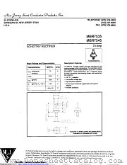 MBR7535R datasheet pdf New Jersey Semiconductor