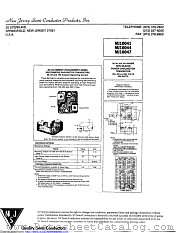 MJ10041 datasheet pdf New Jersey Semiconductor