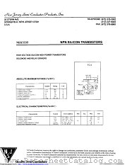 MJ13335 datasheet pdf New Jersey Semiconductor