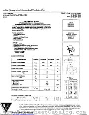MJ16006A datasheet pdf New Jersey Semiconductor