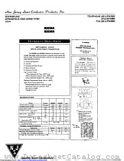 MJ8505 datasheet pdf New Jersey Semiconductor