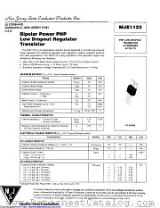 MJE1123 datasheet pdf New Jersey Semiconductor
