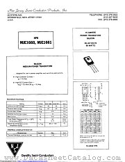 MJE1660 datasheet pdf New Jersey Semiconductor