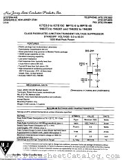 MPTE8C datasheet pdf New Jersey Semiconductor