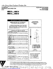 MR814 datasheet pdf New Jersey Semiconductor