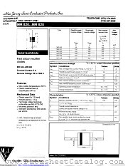 MR821 datasheet pdf New Jersey Semiconductor