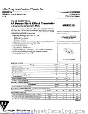 MRF5015 datasheet pdf New Jersey Semiconductor