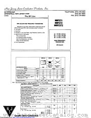 MRF571 datasheet pdf New Jersey Semiconductor