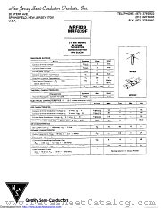 MRF839 datasheet pdf New Jersey Semiconductor