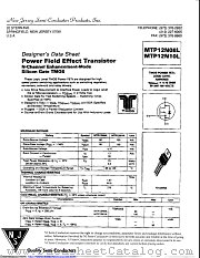 MTP12N08L datasheet pdf New Jersey Semiconductor