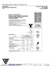 MTP12P10 datasheet pdf New Jersey Semiconductor