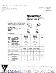 MTP4N45M datasheet pdf New Jersey Semiconductor