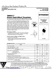 MTP50N06V datasheet pdf New Jersey Semiconductor