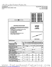 MUR1100 datasheet pdf New Jersey Semiconductor
