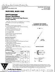 MUR180E datasheet pdf New Jersey Semiconductor