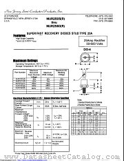MUR2560R datasheet pdf New Jersey Semiconductor