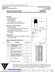 MUR3040 datasheet pdf New Jersey Semiconductor